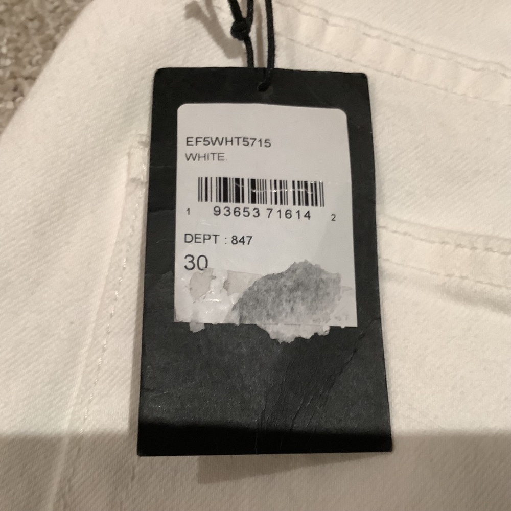 Joe’s High Rise Flare White Jeans, Size 30, NWT - Picture 8 of 16